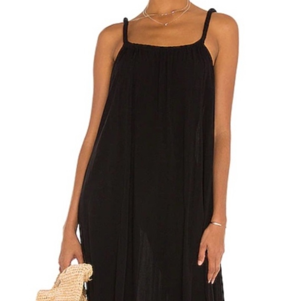 Tularosa Black Maxi Dress